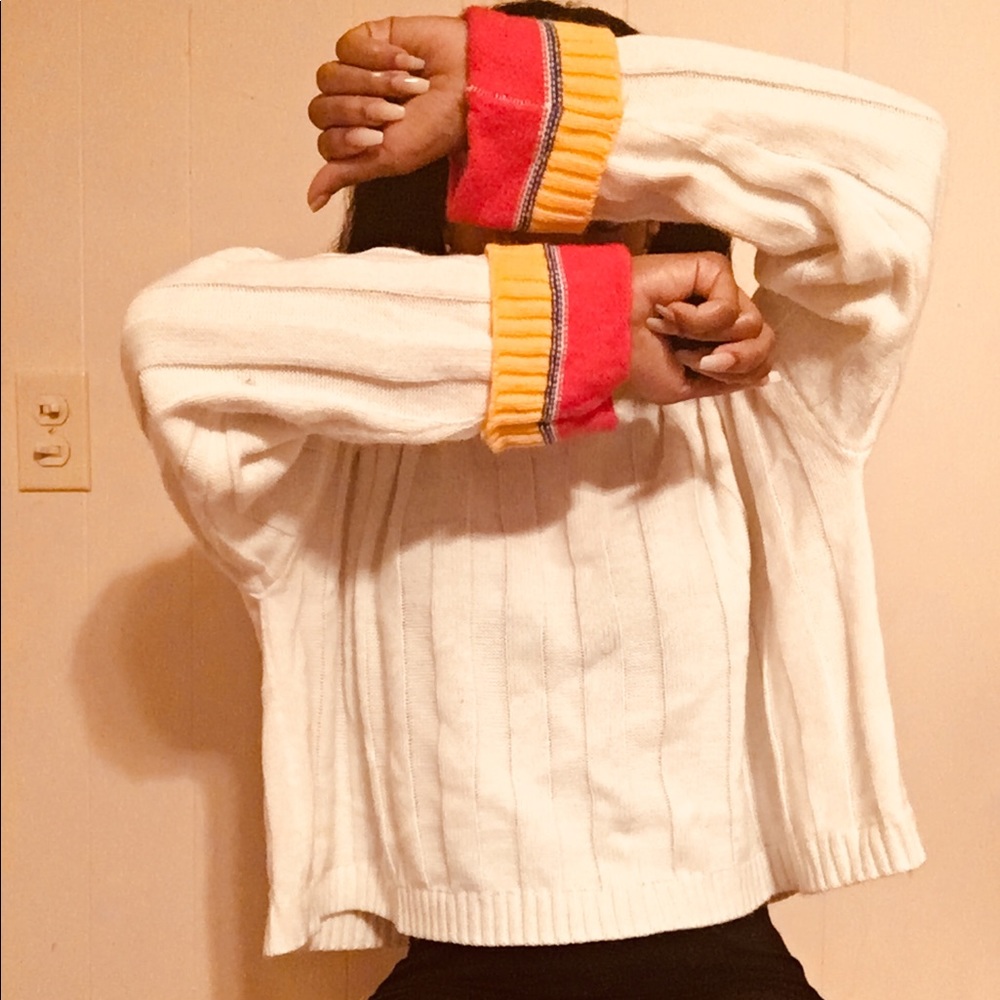 3 tone sweater